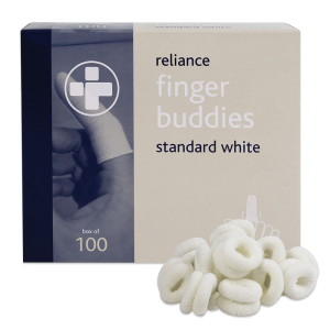 Finger Buddies - pk of 100, Standard White