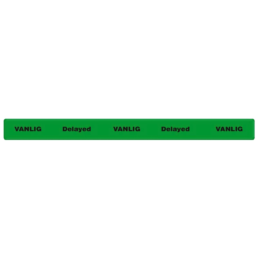 TRIAGE BAND GREEN ENGLISH+ARABIC
