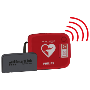 Medicassist Smartlink Philips Automated external defibrillator monitoring solution