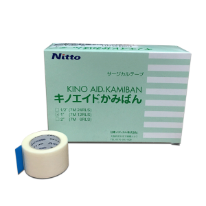 KINO AID KAMIBAN Non-woven Surgical Tape G 2.5cm x 7m box of 12